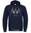 Men`s hoodie DARK SIDE SWAG navy-blue фото