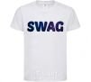 Детская футболка Swag galaxy Белый фото