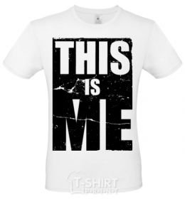Men's T-Shirt This is me White фото