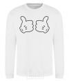 Sweatshirt Mickey hands thumbs up White фото