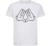 Kids T-shirt Mickey-hands White фото