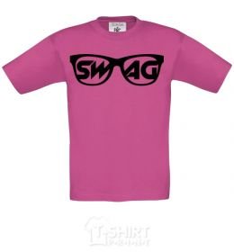 Kids T-shirt Swag glasses heliconia фото