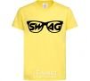 Kids T-shirt Swag glasses cornsilk фото