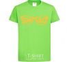 Kids T-shirt Swag glasses orchid-green фото