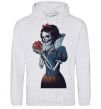 Men`s hoodie Snow White V.1 sport-grey фото