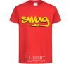 Kids T-shirt Swag music red фото