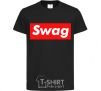 Kids T-shirt Box Logo Swag black фото