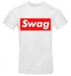 Мужская футболка Box Logo Swag Белый фото