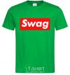 Мужская футболка Box Logo Swag Зеленый фото
