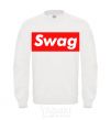 Свитшот Box Logo Swag Белый фото