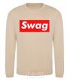 Sweatshirt Box Logo Swag sand фото