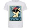 Kids T-shirt Pony swag White фото