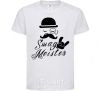 Kids T-shirt Swag meister White фото