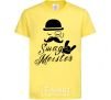 Kids T-shirt Swag meister cornsilk фото