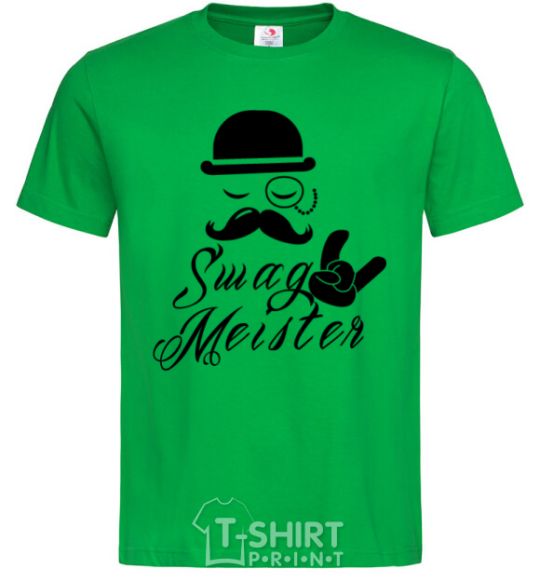 Мужская футболка Swag meister Зеленый фото