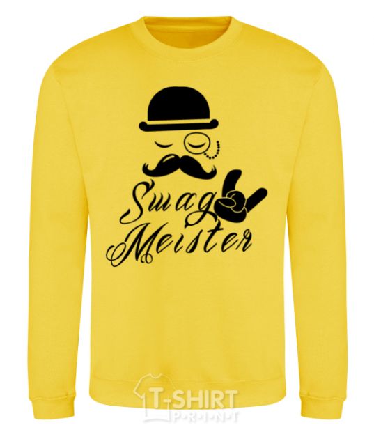 Sweatshirt Swag meister yellow фото