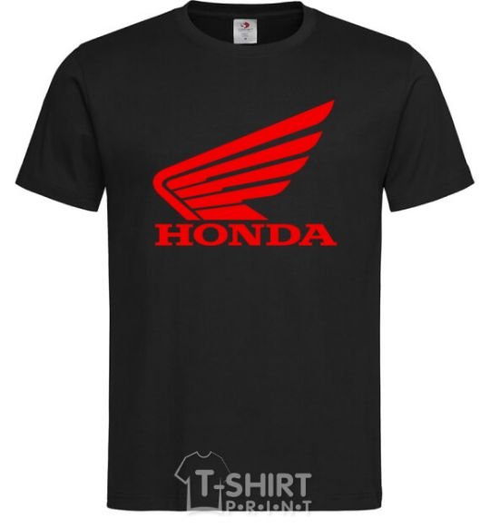 Men's T-Shirt honda_bike black фото