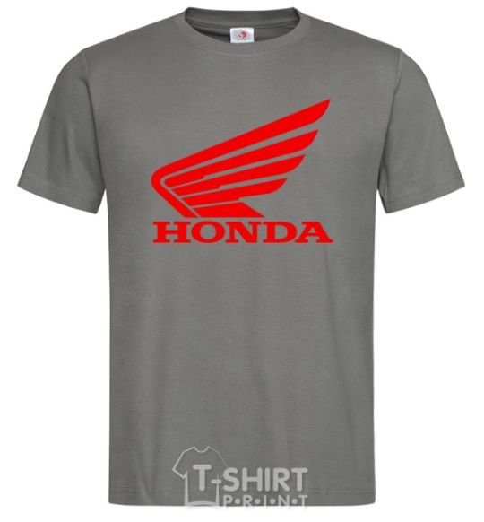 Men's T-Shirt honda_bike dark-grey фото