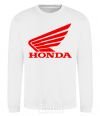 Sweatshirt honda_bike White фото