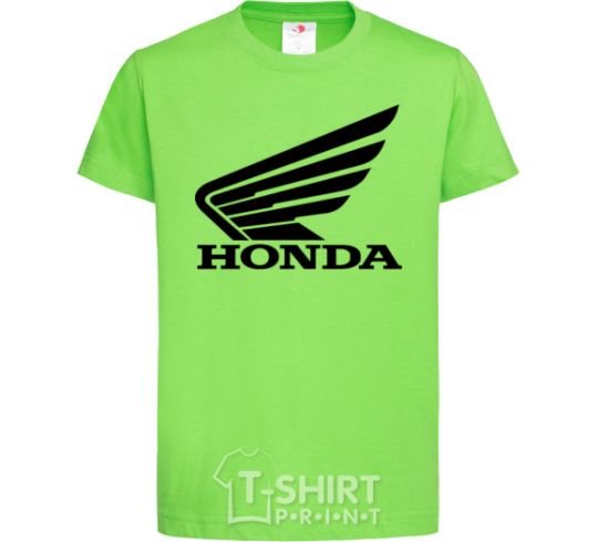 Kids T-shirt honda_bike orchid-green фото