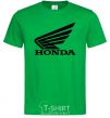Мужская футболка honda_bike Зеленый фото
