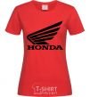 Women's T-shirt honda_bike red фото