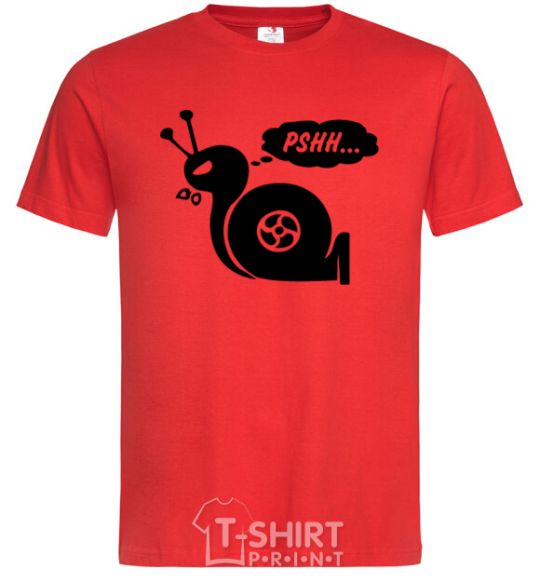 Men's T-Shirt Pshh red фото