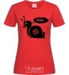 Women's T-shirt Pshh red фото