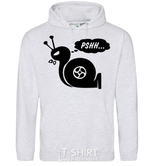 Men`s hoodie Pshh sport-grey фото