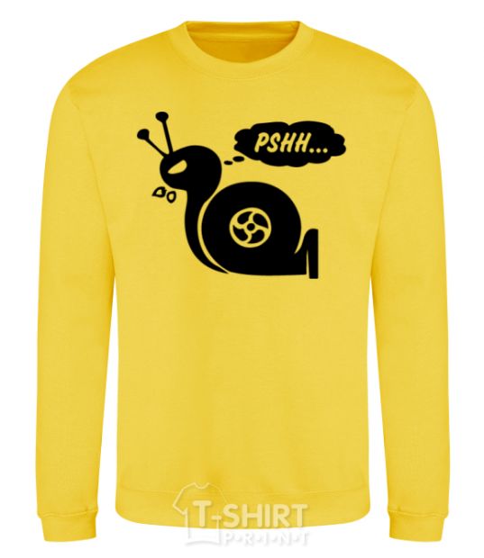 Sweatshirt Pshh yellow фото