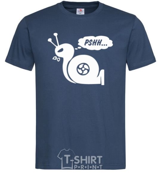 Men's T-Shirt Pshh navy-blue фото