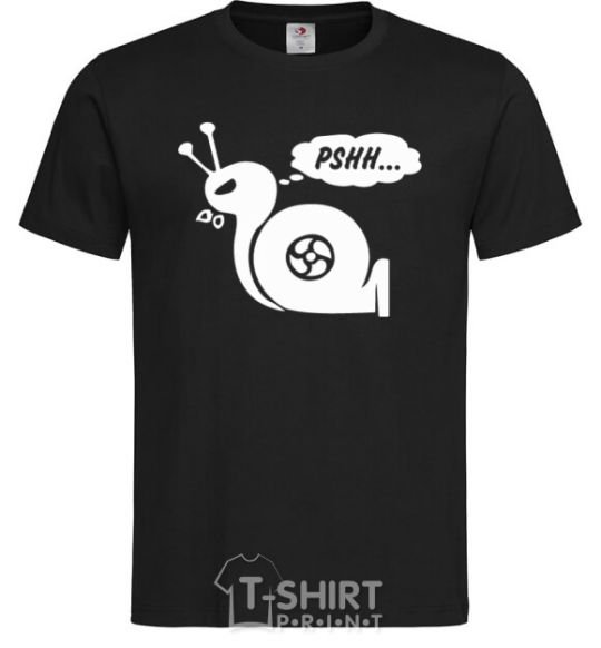 Men's T-Shirt Pshh black фото