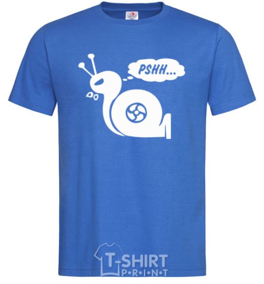 Men's T-Shirt Pshh royal-blue фото