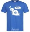 Men's T-Shirt Pshh royal-blue фото