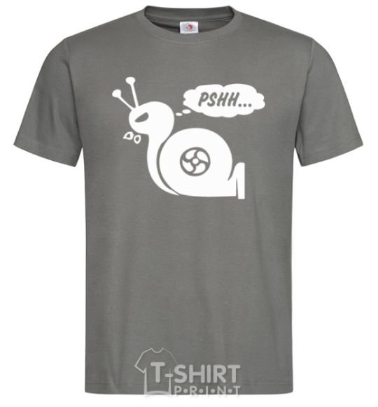 Men's T-Shirt Pshh dark-grey фото