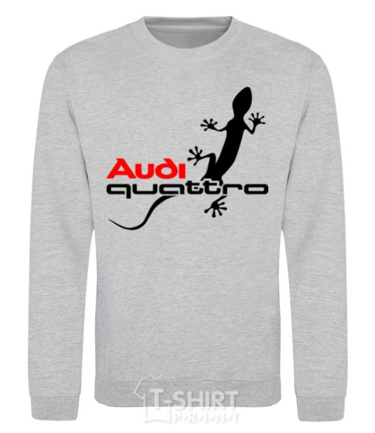 Sweatshirt Quattro sport-grey фото
