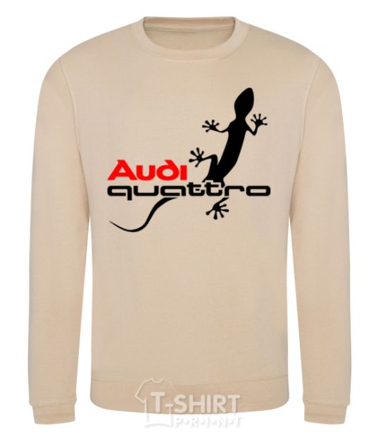 Sweatshirt Quattro sand фото