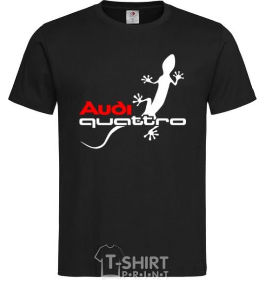 Мужская футболка Quattro Черный фото