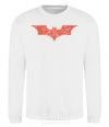 Sweatshirt Batman logo of words White фото