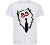 Kids T-shirt Cat Joker White фото