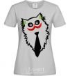 Women's T-shirt Cat Joker grey фото