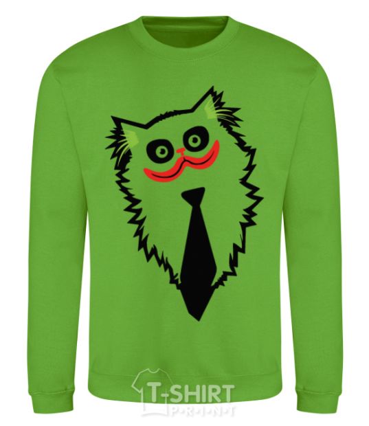 Sweatshirt Cat Joker orchid-green фото