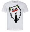 Мужская футболка Кот Джокер Белый фото
