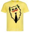 Мужская футболка Кот Джокер Лимонный фото