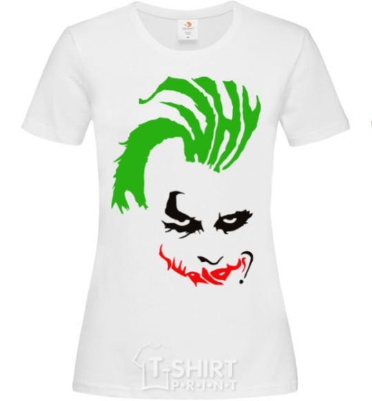 Women's T-shirt JOKER serios White фото