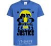 Kids T-shirt Batman vs. Superman royal-blue фото