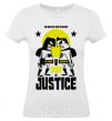 Women's T-shirt Batman vs. Superman White фото