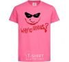 Kids T-shirt Why so serios joker heliconia фото