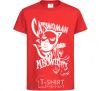 Kids T-shirt Catwoman red фото