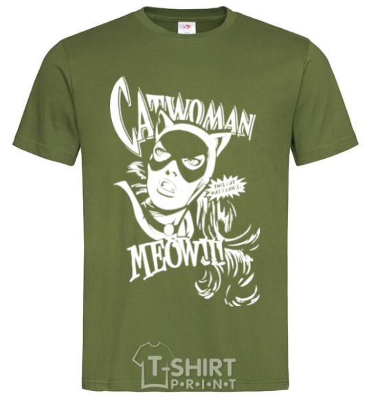 Men's T-Shirt Catwoman millennial-khaki фото